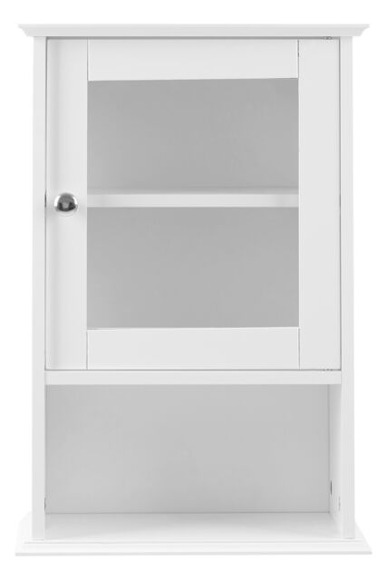 Orsina Portland Wall Cabinet in White - image 1