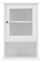 Orsina Portland Wall Cabinet in White