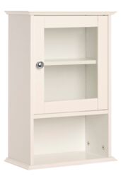 Orsina Portland Wall Cabinet in White - thumbnail 2