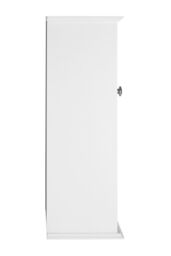 Orsina Portland Wall Cabinet in White - thumbnail 3