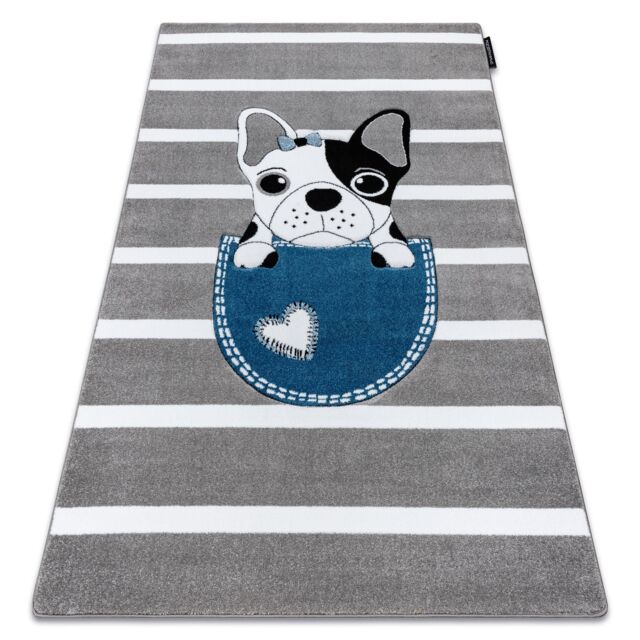 RugsX Petit Rug in Grey - Size: 180 cm x 270 cm - image 1