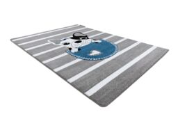 RugsX Petit Rug in Grey - Size: 180 cm x 270 cm - thumbnail 3