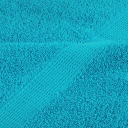 Berkfield Home 8 Piece Premium Towel Set SOLUND Turquoise 600 gsm in Blue - thumbnail 6