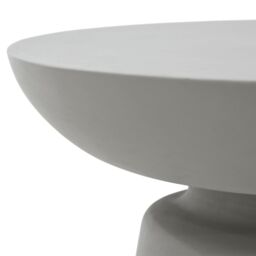 Elementi Kylix GRC Side Table in Grey - thumbnail 2