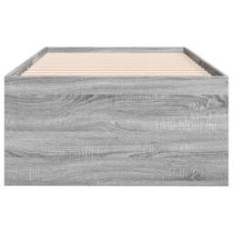Berkfield Home Versatile Daybed with Drawers without Mattress Grey Sonoma 100x200 cm - thumbnail 5