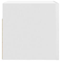 Berkfield Home Wall Mounted TV Cabinet White 30.5x30x30 cm - thumbnail 5