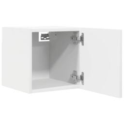 Berkfield Home Wall Mounted TV Cabinet White 30.5x30x30 cm - thumbnail 8