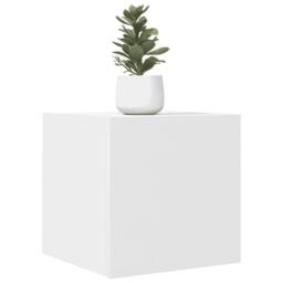Berkfield Home Wall Mounted TV Cabinet White 30.5x30x30 cm - thumbnail 2