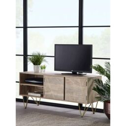 IH Design Plasma Media Unit Deiondre Light Mango in Brown