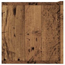 Berkfield Home Wall Mounted TV Cabinet Old Wood 120x30x30 cm Engineered Wood in Brown - Size: 120 x 30 x 30 cm - thumbnail 5