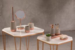 Orsina Neptune Bathroom Tray in Grey - thumbnail 4