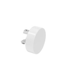 New Edge Blinds 28mm Styleline Gliding Curtain Pole Set with Stud End - White - Size: 470 cm - thumbnail 4