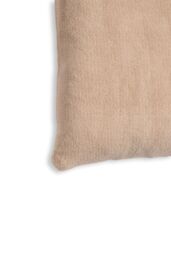 BHS Microfleece Cushion in Beige - Size: 59 cm x 59 cm - thumbnail 4