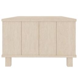 Berkfield Home Coffee Table HAMAR Honey Brown 100x55x35 cm Solid Wood Pine in Light Beige - Size: 100 x 55 x 35 cm - thumbnail 6
