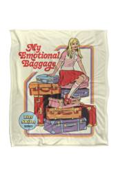 Steven Rhodes My Emotional Baggage Silky Super Soft Throw Blanket - Size: Small - thumbnail 1