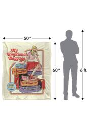 Steven Rhodes My Emotional Baggage Silky Super Soft Throw Blanket - Size: Small - thumbnail 3