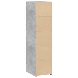 Berkfield Home Highboard Concrete Grey 30x41x124 cm Engineered Wood - Size: 30 x 41 x 124 cm - thumbnail 6