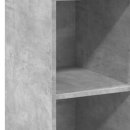 Berkfield Home Highboard Concrete Grey 30x41x124 cm Engineered Wood - Size: 30 x 41 x 124 cm - thumbnail 7