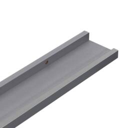 Berkfield Home Decorative Wall Shelves 4 pcs Grey 100x9x3 cm - Size: 100 x 9 x 3 cm - thumbnail 8