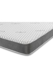 The Foam People Superior Cashmere All Foam Mattress Plush Memory Foam Comfort in Dark Grey - Size: Small Double - thumbnail 3