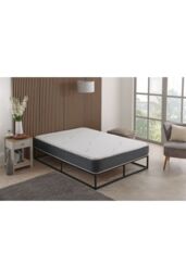 The Foam People Superior Cashmere All Foam Mattress Plush Memory Foam Comfort in Dark Grey - Size: Small Double - thumbnail 2