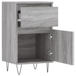 Berkfield Home Sideboard Grey Sonoma 40x35x70 cm Engineered Wood - Size: 40 x 35 x 70 cm - thumbnail 6