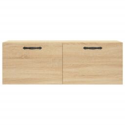 Berkfield Home Wall Cabinet Sonoma Oak 100x36.5x35 cm Engineered Wood in Brown - thumbnail 5