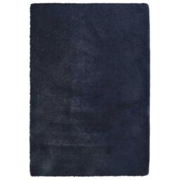 Berkfield Home Shaggy Rug High Pile NAVARRA Navy 200x290 cm Polyester in Blue - Size: Medium - thumbnail 2