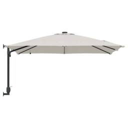 Berkfield Home Traditional Garden Parasol Sand 248, 5 x 247, 5 x 119 cm Fabric in Light Sand - thumbnail 5