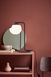 Nordlux Modern Indoor Table Lamp Black Glass E14 Hand Blown Glass - Mains Powered, IP20 - thumbnail 2