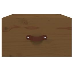 Berkfield Home Wall-mounted Bedside Cabinets 2 pcs Honey Brown 40x29.5x22 cm - thumbnail 6