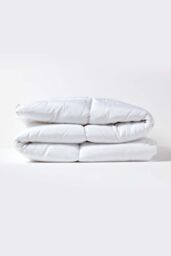 Homescapes Super Microfibre Mattress Topper in White - Size: Double - thumbnail 4