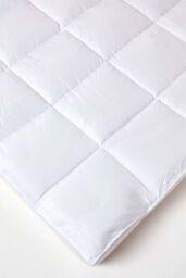 Homescapes Super Microfibre Mattress Topper in White - Size: Double - thumbnail 3