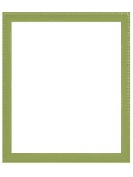Frames & Mirrors 4U Crown Bobbin Wooden Picture Frame A2 in Dark Olive