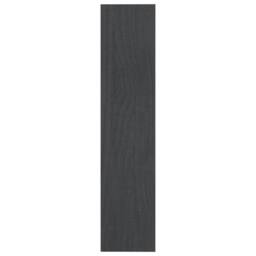 Berkfield Home Book Cabinet/Room Divider Grey 100x30x135.5 cm Solid Pinewood - thumbnail 6