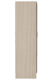 Seconique Nevada 6 Door 2 Drawer Mirrored Wardrobe in Taupe - thumbnail 4