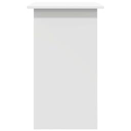 Berkfield Home Modern Desk White 80x45x74 cm Engineered Wood - Size: 80 x 45 x 74 cm - thumbnail 5