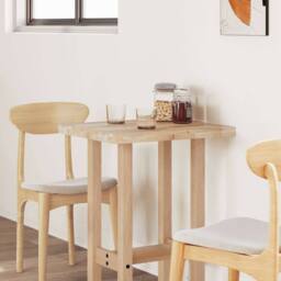 Berkfield Home Table Top Rectangular 80x50x4 cm Solid Wood Acacia in Brown - Size: 80 x 50 x 4 cm - thumbnail 4