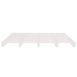 Berkfield Home Pallet Bed White 140x200 cm Solid Wood Pine - thumbnail 5