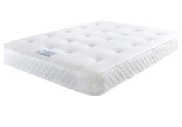 "Bed Choices Moscow Divan Bed with Mattress, 26"" Headboard & 4 Storage Drawers in Pink - Size: Small Double" - thumbnail 3