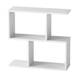 Levede 20cm Slide Table for Living Room Sofa End Narrow Space Storage in White - thumbnail 1
