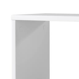 Levede 20cm Slide Table for Living Room Sofa End Narrow Space Storage in White - thumbnail 6