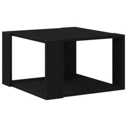 Berkfield Home Couch Table Black oak Engineered wood 85 x 55 x 31 cm Durable - thumbnail 5