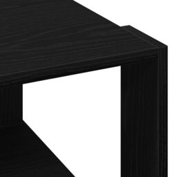 Berkfield Home Couch Table Black oak Engineered wood 85 x 55 x 31 cm Durable - thumbnail 8