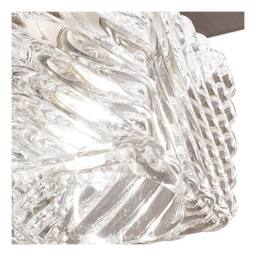 Netlighting Accor Ceiling Flush 5 Light G9 230mm Square Antique Brass Clear Glass in Bronze - thumbnail 8