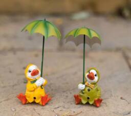 Marco Paul Duck Family - 2 Sitting Ducks & Duck Couple - thumbnail 6