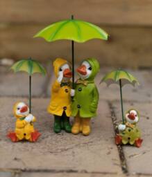 Marco Paul Duck Family - 2 Sitting Ducks & Duck Couple - thumbnail 5