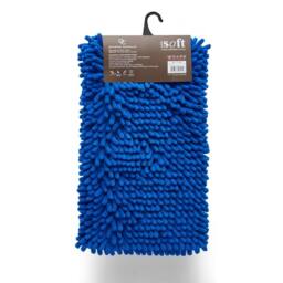 GAVENO CAVAILIA Miami Chenille Loop Bath Mat in Blue - thumbnail 2