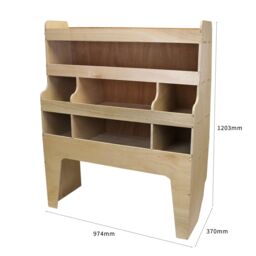 Monstershop Monster Racking Transporter Van Rack in Terracotta - thumbnail 8
