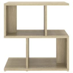 Berkfield Home Bedside Cabinet Sonoma Oak 50x30x51.5 cm Engineered Wood in Brown - thumbnail 5